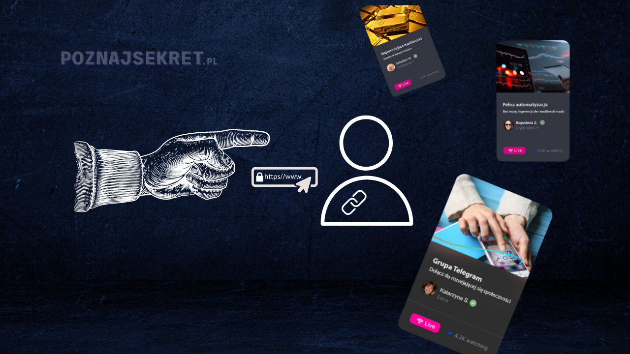 Linki rejestracyjne poznaj sekret 4